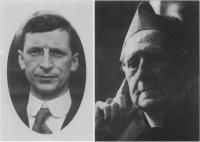 De Valera and Archbishop Daniel Mannix by Joe Broderick 1