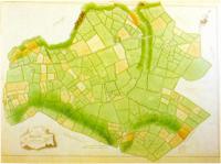 Fig.4 The manor of Tallow 1774 - part of Bernard Scale's survey of County Waterford's Devonshire estates.(Courtesy of the Trustees of the Chatsworth Settlement)