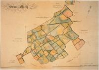 Fig.6 Graigsallagh, from a volume of maps of the 'Manor of Maynooth'(1821) by Sherrard, Brassington and Green.(Courtesy of carton Desmesne)