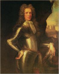 A portrait of gentleman, possibly Patrick Sarsfiled, Earl of Lucan. Attributed to Jon Riley. (courtesy of The National Gallery of Ireland)