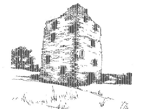 The ruins of the tower-house at Castlerea, abandoned by the south Longford branch of the Farrells in the 1640s. (Loretto Cooney)