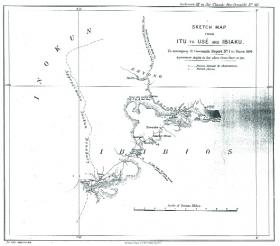 Map 1—from Itu to Usé and Ibiaku.