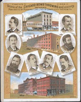 Interest in anarchism at the end of the 1880s was in part sustained by solidarity work for the ‘Chicago anarchists’, men convicted, on threadbare evidence, of involvement in the Haymarket attack of August 1886, when a bomb was thrown at police in Chicago.