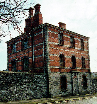 The ‘red house', Infirmary Road, headquarters of military intelligence during the Emergency-O'Reilly walked right past it while escaping in July 1944.