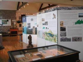 Some of the prehistoric exhibits.