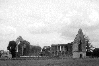 The Dominican abbey, Roscommon-founded by Feidlim Ua Conchobair in 1253. (Freya Verstraten)