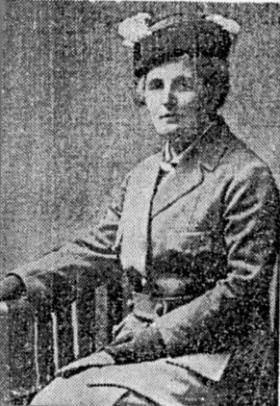 Elizabeth Bell—a supporter of the women’s suffrage movement and a friend and ally of Mrs Pankhurst and Lady Balfour. (The author)