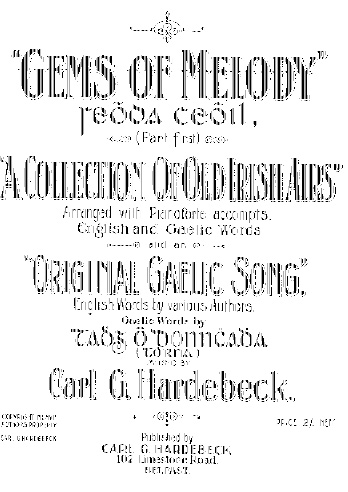 The Blind Bard of Belfast Carl Gilbert Hardebeck (1869-1945) 3