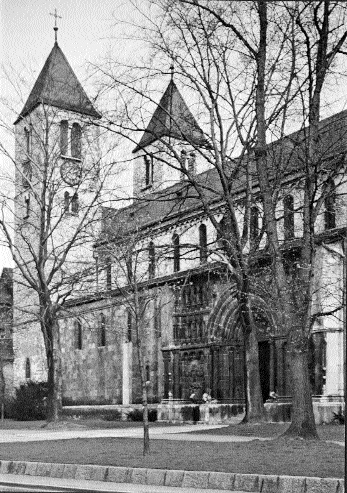 The Irish Benedictine monastery at Regensburg, Southern Germany, was dedicated to St James. (Schnell and Steiner)