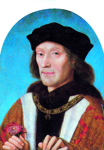 Henry VII by Michiel Sittow, 1505-he would not openly support Octavian. (National Portrait Gallery, London)