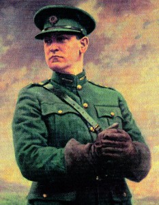 Michael Collins - his failure to understand the Northern situation meant that his policy was at best a failure and at worst counterproductive. (OPW)