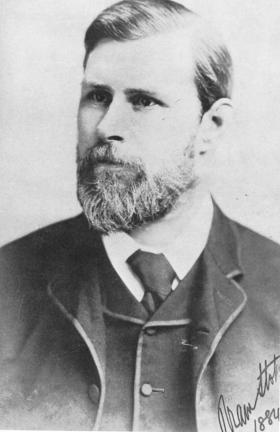 Bram Stoker in his mid-thirties.