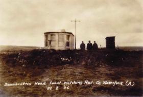 Lookout posts (LOPs) such as these at Dunabrattin, Co. Waterford (top), and Clogher Head, Co. Louth (bottom), were located every ten miles or so along the Irish coastline. (National Archives of Ireland)