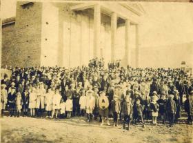 Celebration of St Patrick’s Day, 1922, at Arrecifes in the north-west of Buenos Aires province. (Centro Argentino Irlandés de San Pedro)