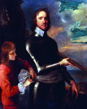 Oliver Cromwell. (National Portrait Gallery)