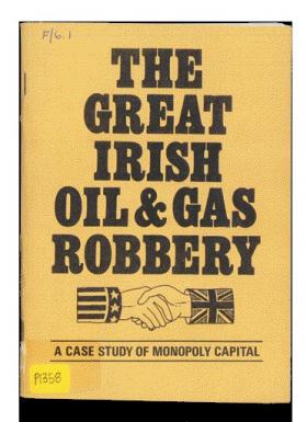 ‘We were under instructions to set up a “broad front” called the Resources Protection Campaign.’ (The Workers’ Party)