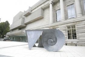 The refurbished Ulster Museum—the façade has not changed much.