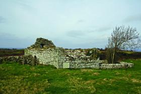 The ruin of Kilbarron church outside Ballyshannon, Co. Donegal, near the site of the O’Clerys’ bardic school