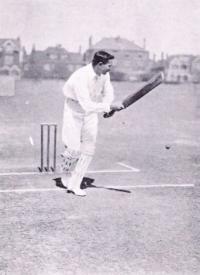 Ranji’s cricketing wizardry triumphed over racism when, in 1896 against Australia, he become the first non-white to play test cricket for England in a career that set batting records that still stand today. (Reinhold Thiele)