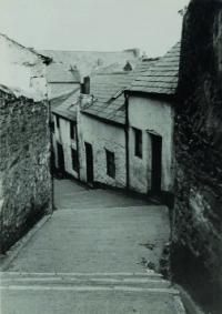 Keyser’s Hill, leading to the south bank of the Lee, close to the South Gate Bridge—the only place in Cork that still has a Viking name. (Cork City Libraries)