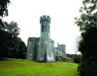 Lough Cutra Castle from the back. (NIAH)