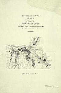 Arklow in 1886. By now the Fishery had expanded south and east of the bridge, while the western edge, abutting Main Street, grew more prosperous and was thus subsumed into the perceived respectability of the ‘Upper Town’. (Ordnance Survey)