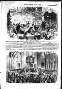 A conversazione at London’s Apothecaries’ Hall in 1855.