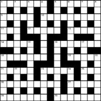 Crossword no. 13 1