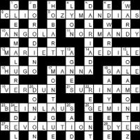 Crossword no. 13 2