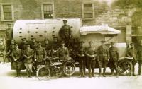 One of three improvised armoured personnel carriers that saw action at Easter 1916. The vehicles were put together at the Great Southern and Western Railway works at Inchicore from the chassis of Daimler flat-back lorries from the Guinness brewery and locomotive smoke-boxes. (Timothy Walls)