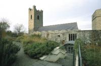 The entrance to the visitor centre, which used to be St Anne’s Chapel, built onto the original church in the Middle Ages. 