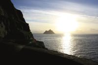 A view of Small Skellig from Skellig Michael—surely the most rugged and striking of Ireland’s islands. (Edward Bourke)