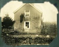 Gardaí carrying out their investigation at the house. Despite extensive searches of the surrounding countryside and the dragging of the river in the vicinity, no trace of the infant’s body was ever found. (National Archives of Ireland)