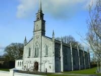 St John’s Church is distinguished by its imposing, if not mildly eccentric, west front. (NIAH)