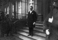 D.A. Binchy, who published the Brehon Laws as the Corpus Iuris Hibernici in 1978, described early Irish society as ‘tribal, rural, hierarchical and familiar’. He is pictured here in his role as Irish minister to the Weimar Republic from 1929 to 1932. (Bundesarchiv)