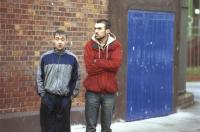 Irish film-makers have sought to depict a range of less well-known alternatives that are equally valid—like the deliberately dystopian Dublin of Adam & Paul (2004). (Element Films)