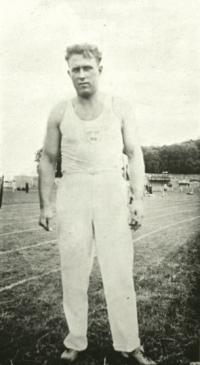 Double Olympic hammer champion (1928 and 1932) Pat O’Callaghan—in Berlin in 1936 he was a spectator. (Tipperary County Museum)