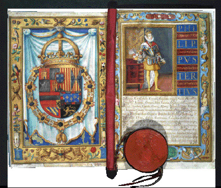 The Treaty of London (1604) concluded the Anglo-Spanish war, and Philip III, hamstrung by bankruptcy, was determined that there would be no renewal of hostilities with England. (Public Record Office, Kew)