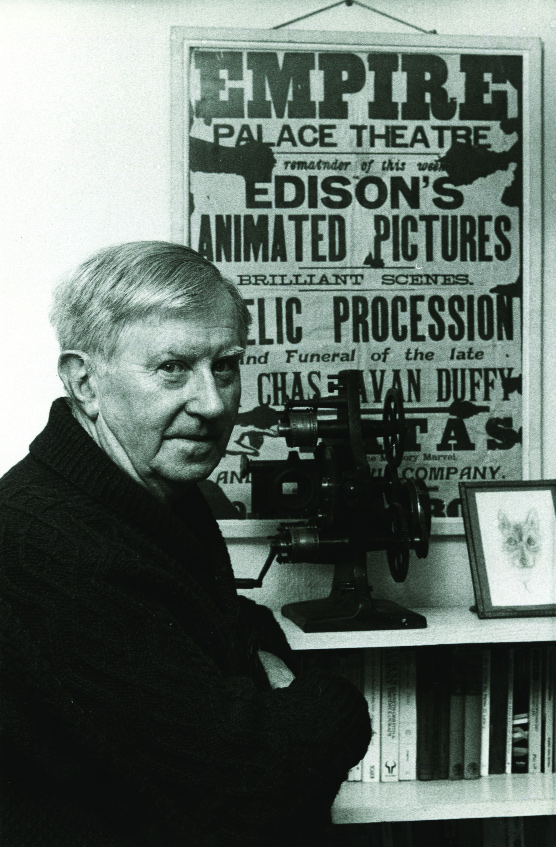 Liam í“ Laoghaire, one of the foremost commentators on Irish cinema at the time and a founding member of the Irish Film Society. (Irish Film Institute)