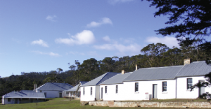 The small cottage on Maria Island, Van Diemen’s Land, where William Smith O’Brien wrote his autobiography. (Donnalee Young)