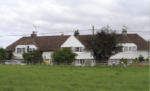  Nos 17–22 Talbot’s Inch, a terrace of six houses designed by William Alphonsus Scott in 1906. (NIAH) 