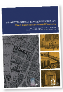 In 2000 Dublin City Council acquired No. 14 and adjoining properties under a compulsory purchase order. Immediate action was carried out to secure the building and the council developed a heritage plan for the area. (Dublin City Council)