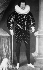 Lord Deputy Sir William Russell—returned to Wicklow in autumn 1596 to put Feagh and his army to flight. Feagh was subsequently discovered in a cave in Glenmalure and killed on 7 May 1597. (Woburn Abbey)