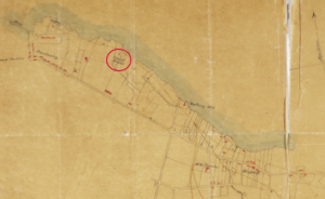 The ‘old watch tower’ (circled) is still atop the hill. The area of modern Dún Laoghaire (below), where the earliest development was around the intersection of York Road and Lower George’s Street, north-west of the present-day town centre. ‘Churl Rocks’ were close to what is now Dún Laoghaire train station. (National Library of Scotland; National Galleries, Scotland)