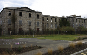 Above: The ruins of Grangegorman female penitentiary today—established in 1836 as the first prison for female inmates anywhere in the British Isles, many unsuccessful female suicides ended up there.