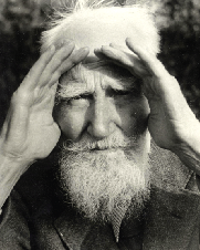 Above: George Bernard Shaw on the DMP in 1913: ‘. . . you may as well let loose in the streets a parcel of mad dogs as a parcel of policemen’. (London School of Economics)