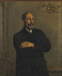 Portrait of Laurence Kettle by Seán Keating. (© the estate of Seán Keating, IVARO 2013)