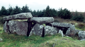 The remains of a Neolithic passage tomb, known locally as Darby’s Bed, on Duntryleague Hill, north of the Galtee Mountains, close to where Cormac Cas, Brian Boru’s ancestor, was buried. Is it a coincidence that it was on the political fault-line between two power blocks, Thomond and Desmond? (Cathy Swift)