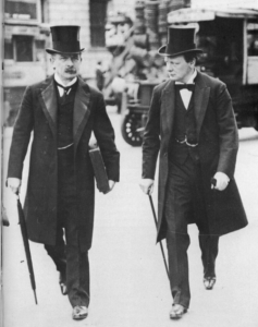 David Lloyd George and Winston Churchill—their public utterances on Home Rule tended to wax and wane but it may not be unlikely that a portion of the Liberal cabinet was well disposed towards a moderate arming of the Volunteers.