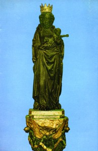 Fifteenth-century statue of Our Lady of Dublin, Church of Our Lady of Mount Carmel. Devotion (and donations) to sacred images seems to have been quite common.